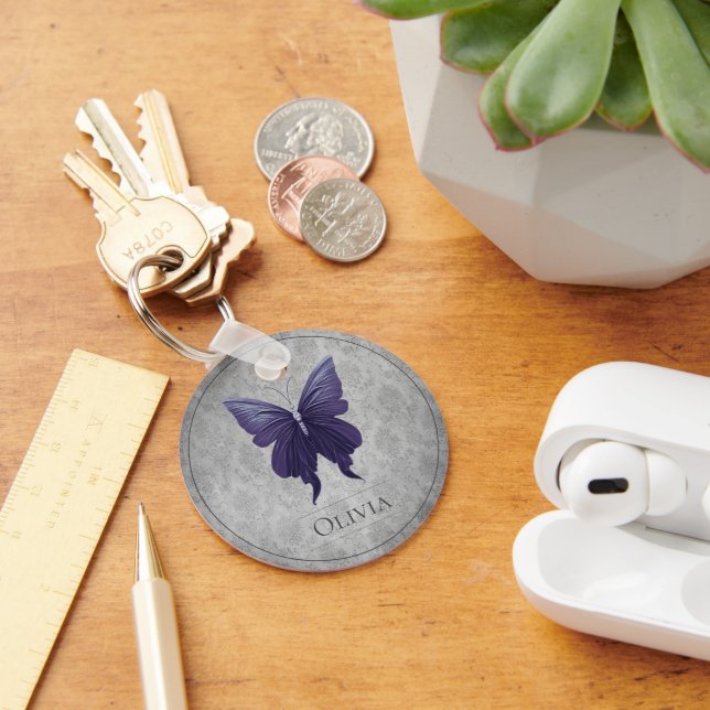Chaveiro Borboleta-de-coleira-púrpura (Mesa)