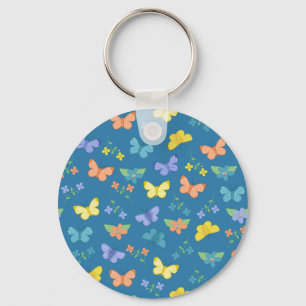 Chaveiro Borboleta E Arte Flor