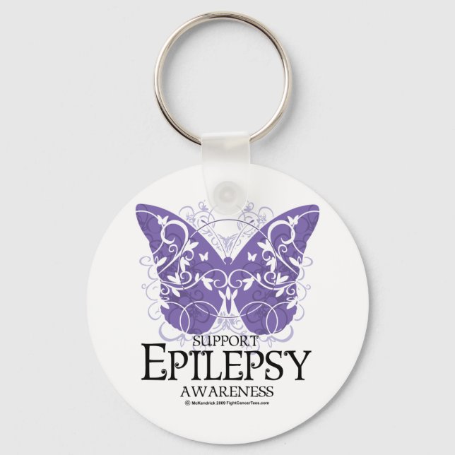 Chaveiro Borboleta Epilepsia (Frente)
