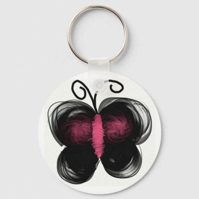 Chaveiro Borboleta escura (Frente)