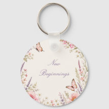 Borboleta Floral Personalizada