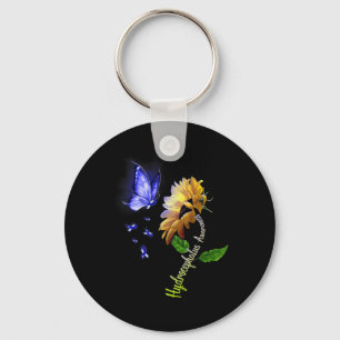 Chaveiro Borboleta Hidrocefalia Girassol Sensibilização 2