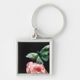 Chaveiro Borboleta na flor