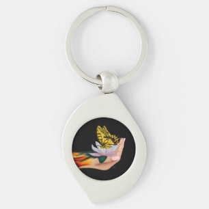 Chaveiro Borboleta no Lotus Bloom