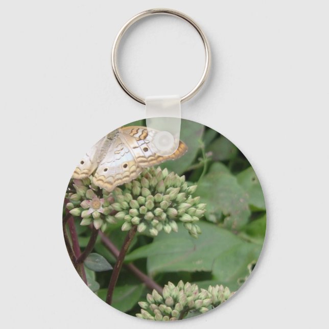 Chaveiro Borboleta Platinum Monarach (Frente)