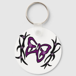 Chaveiro Borboleta roxa