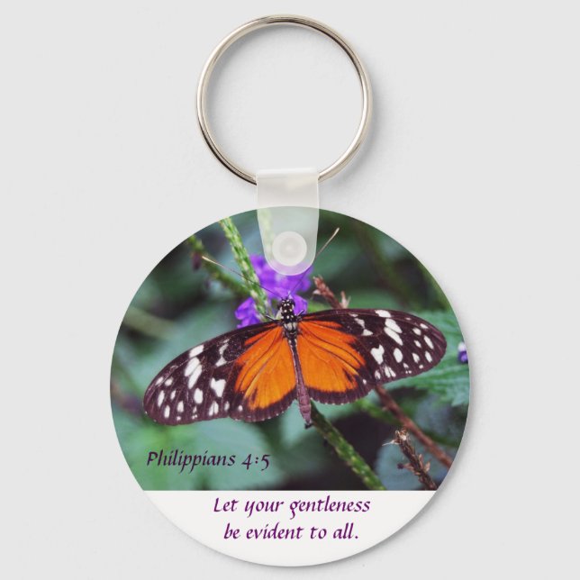 Chaveiro Borboleta - Sensatez (Frente)