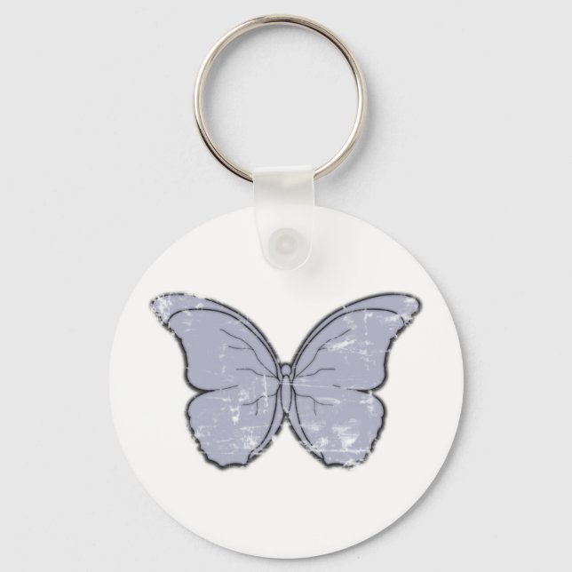 Chaveiro Borboleta Vintage (Frente)