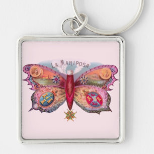 Chaveiro Borboleta Vintage Charuto