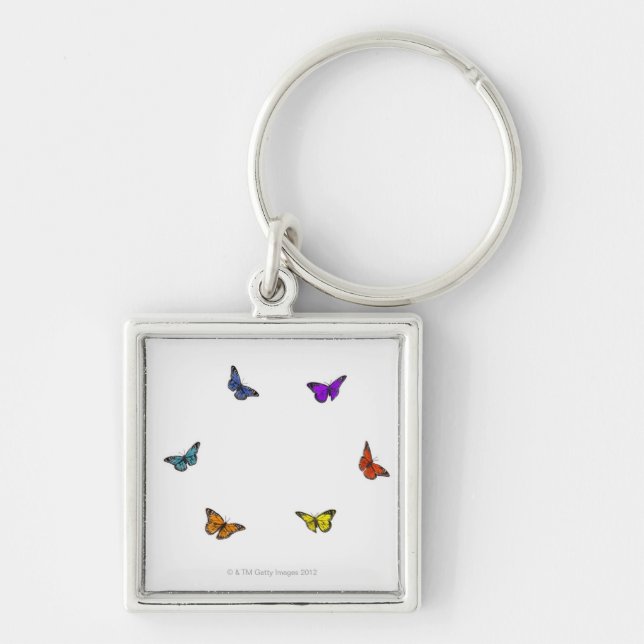 Chaveiro Borboletas do vôo (Frente)