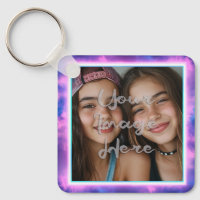 Borda de Foto Neon Vaporwave, Colorida, Cuta