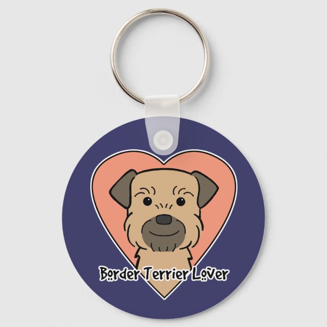 Chaveiro Borda Terrier (Frente)