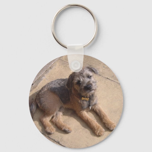 Chaveiro Borda Terrier (Frente)