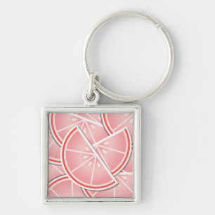 Chaveiro Bordas de toranja rosadas