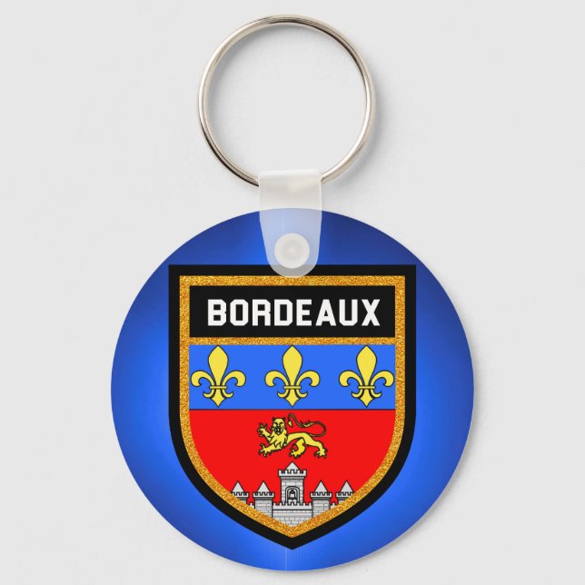 Chaveiro Bordeaux Flag (Frente)
