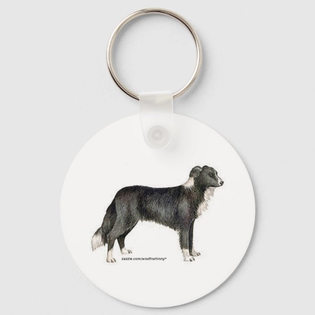 Chaveiro Border Collie (Frente)