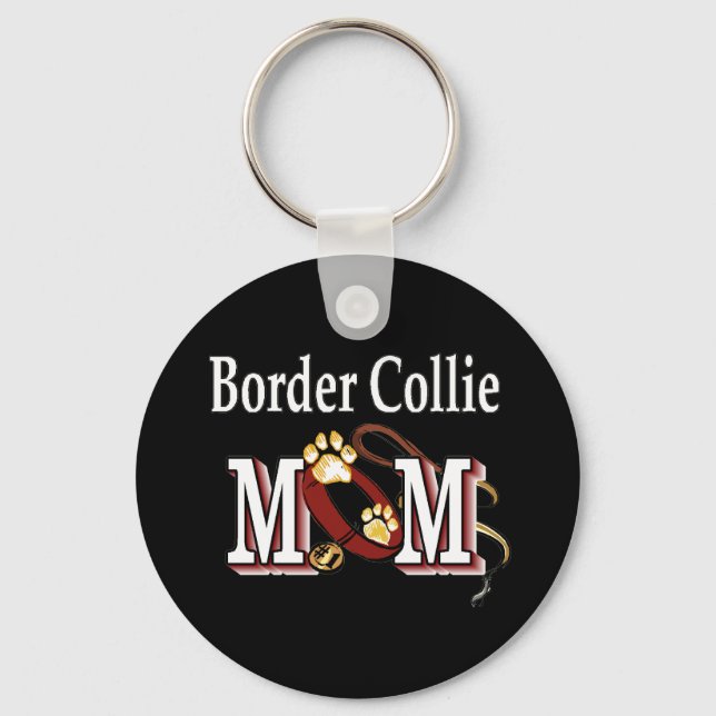 Chaveiro Border Collie Dog MOM (Frente)