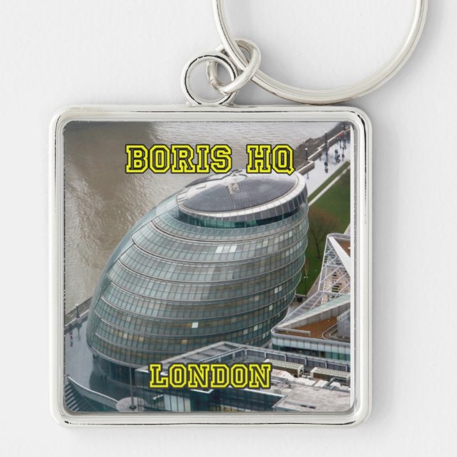 Chaveiro Boris HQ City Hall Londres (Frente)