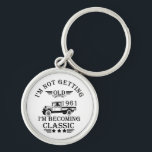 Chaveiro born in 1961 vintage birthday mens gift<br><div class="desc">You can add some originality to your wardrobe collection with this vintage classic truck graphic design with awesome typography font lettering, is a great gift idea for men, women, husbands, wife girlfriend, and a boyfriend who will love this one-of-a-kind artwork. The best amazing and funny holiday present for your happy...</div>