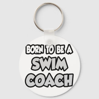 Chaveiro Born To Be A Swim Coach