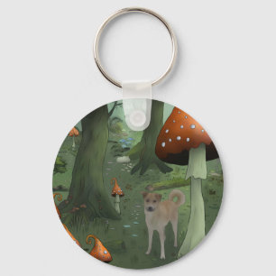 Chaveiro Bosque de fungo