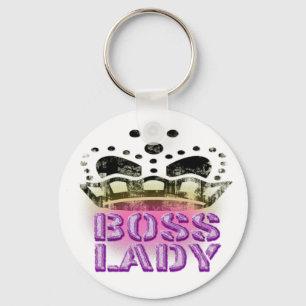 Chaveiro Boss Lady Queen - Grande Coroa