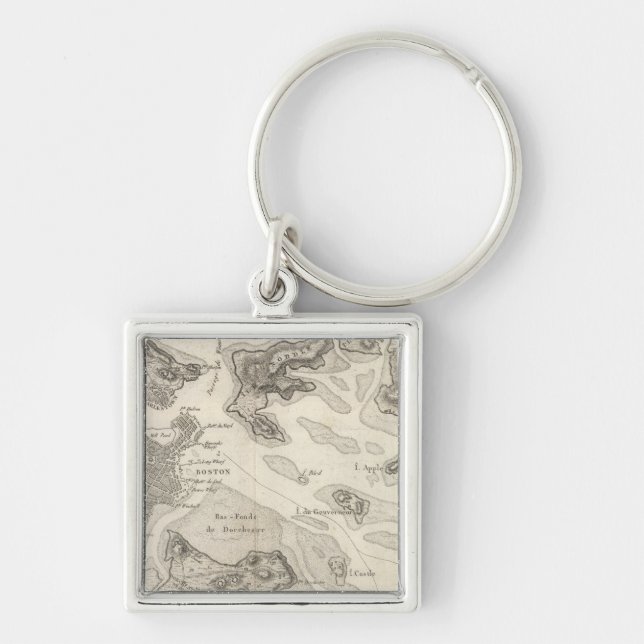 Chaveiro Boston e área circundante (Frente)