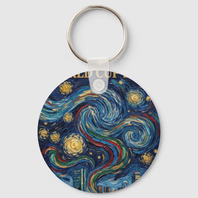 Chaveiro Boston Football Art 2026 Skyline Stadium Design (Frente)