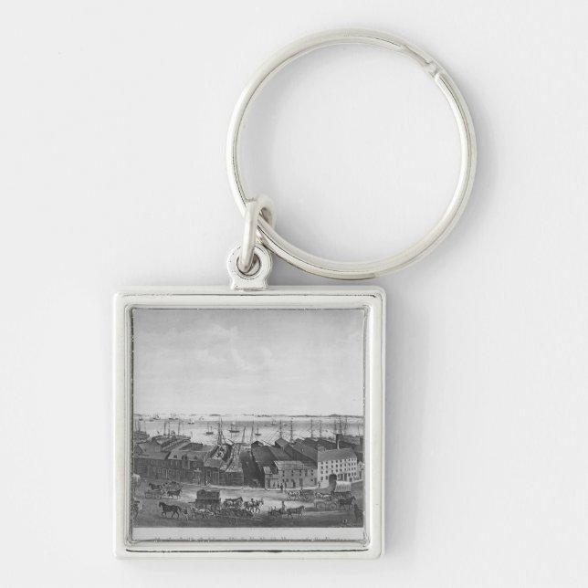 Chaveiro Boston Harbor, 1854 (Frente)