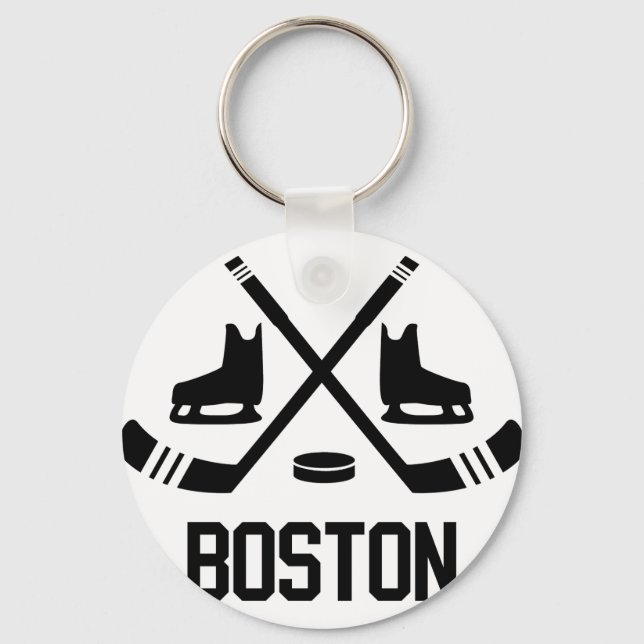 Chaveiro Boston Hockey (Frente)