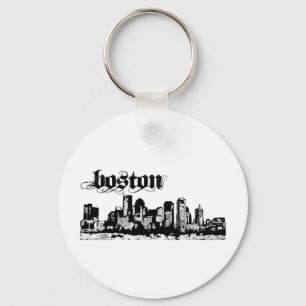 Chaveiro Boston vestida para sua cidade