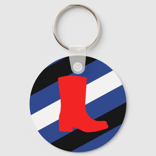 Chaveiro Bota Bandeira Orgulho (Frente)