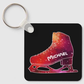 Chaveiro Bota Espacial Personalizada para Patinação no Gelo
