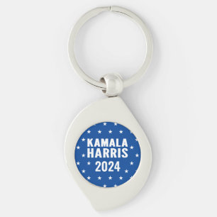 Chaveiro Botão Kamala Harris 2024 para Presidente