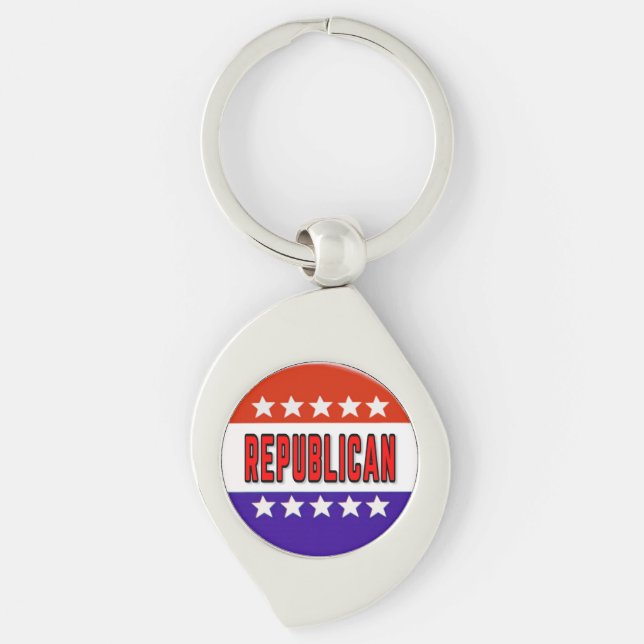 Chaveiro Botão Republicano (Frente)
