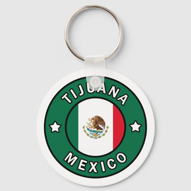 Chaveiro Botão Tijuana México (Frente)