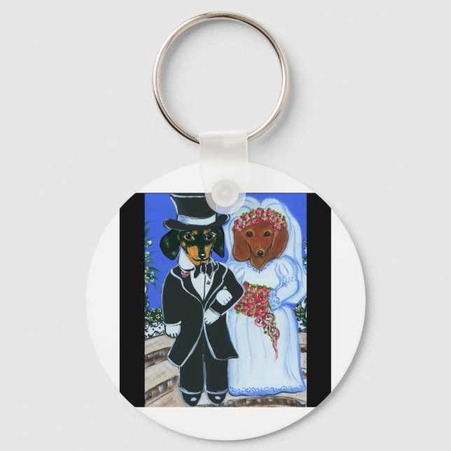 Chaveiro Botes de Casamento (Frente)