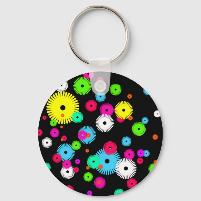 Chaveiro Botões e pinos personalizados personalizados (Frente)