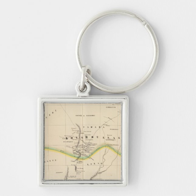 Chaveiro Botsuana, África do Sul 51 (Frente)