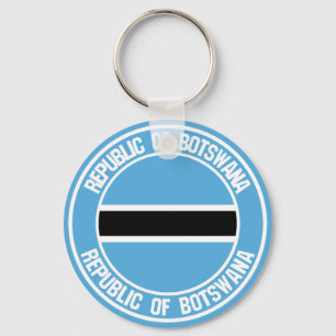 Chaveiro Botsuana Round Emblem