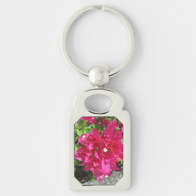 Chaveiro Bougainvillea do vermelho rico (Frente)
