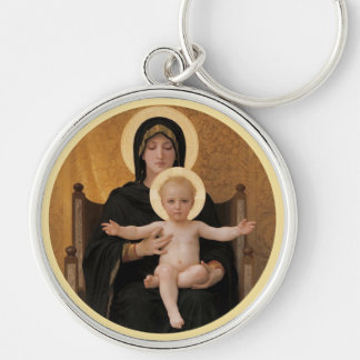 Chaveiro Bougereau Mary e Jesus