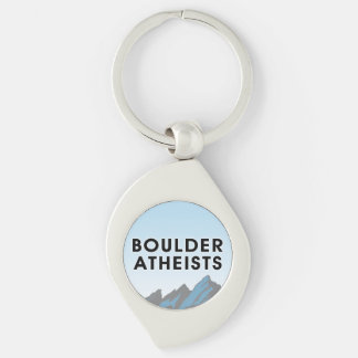 Chaveiro Boulder Atheists Logo Metal Keyring
