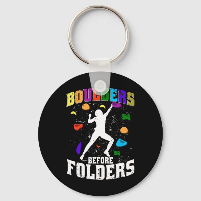 Chaveiro Boulders de Escalada em Rocha Indoor Antes de Past (Frente)