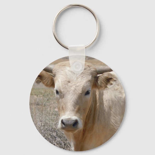 Chaveiro Bovinos Charolais Brancos Grandes - Ocidentais (Frente)
