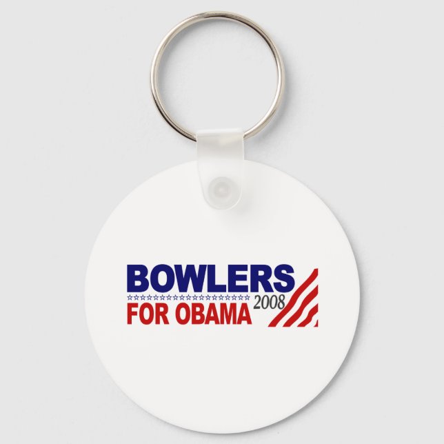 Chaveiro Bowlers Para Obama (Frente)