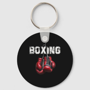 Chaveiro Boxe Divertida - Eu Amo Boxe 