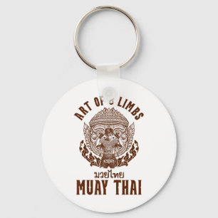 Chaveiro Boxe Muay Thai Boxe Tailandês Boxeador Arte dos 8