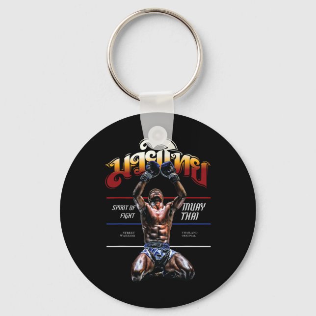 Chaveiro Boxe Tailandesa Muay Thai Original da Tailândia  (Frente)