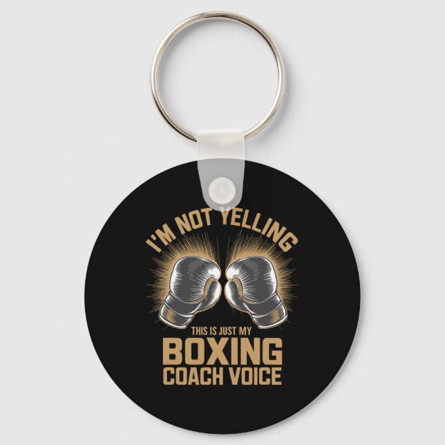 Chaveiro Boxer Boxer Fighter Fight Boxers Coaching (Frente)